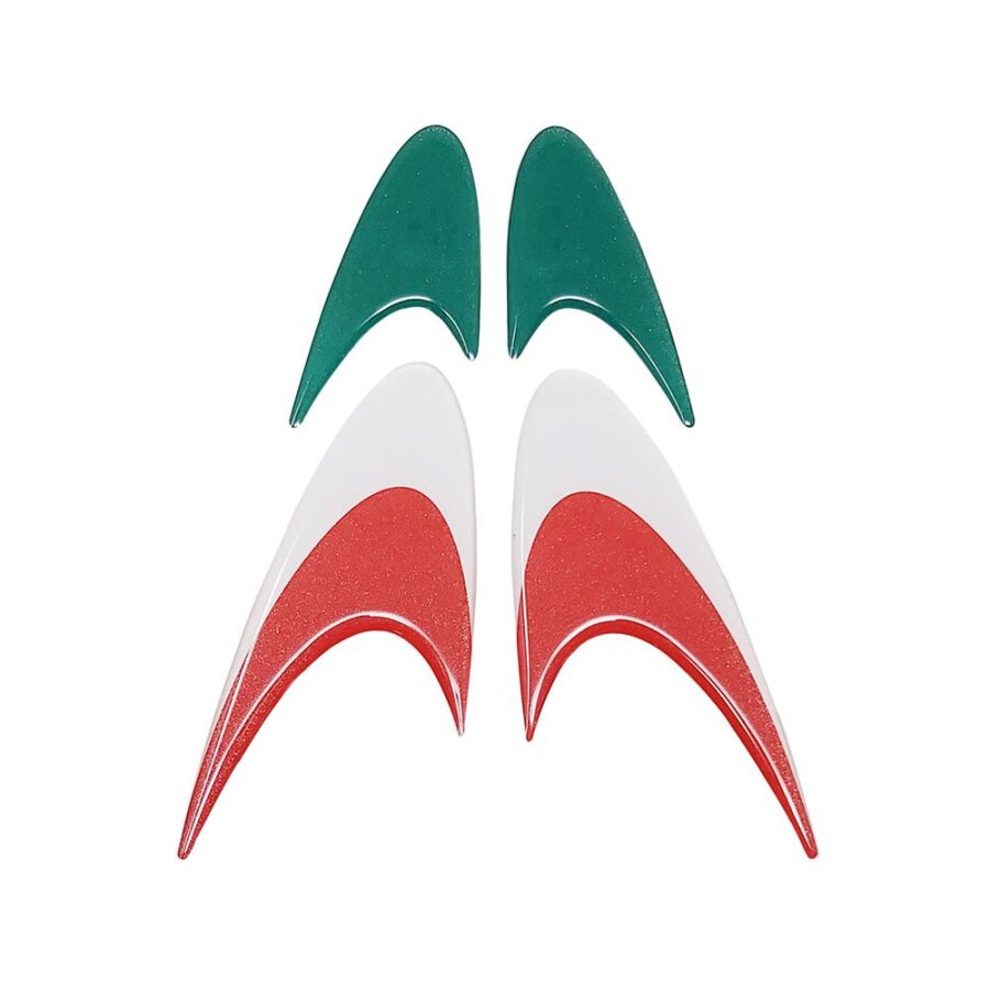 Aufkleber 3D Racing Wings Tricolore Original Merchandising