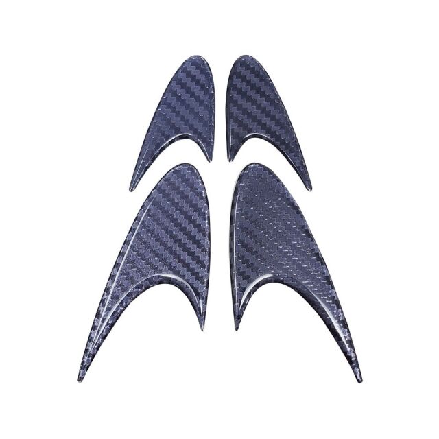 Aufkleber 3D Racing Wings Carbonstruktur Original Merchandising