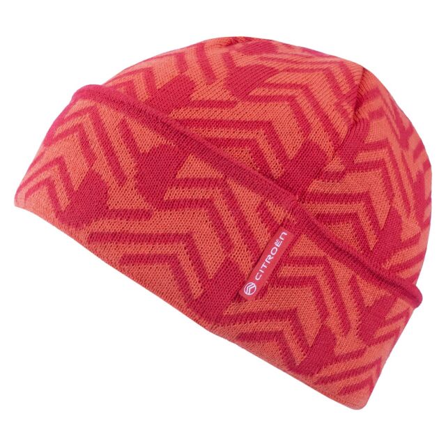 Citroen Mütze Beanie rot Original Merchandising