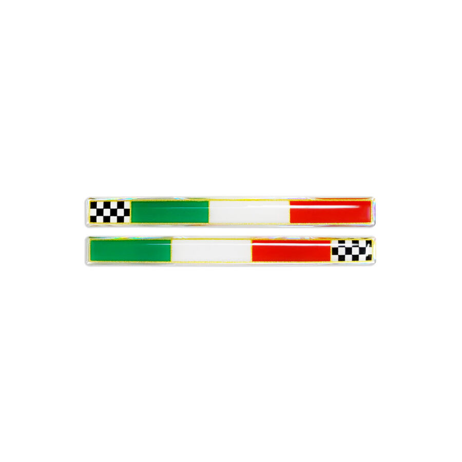 Tricolore Flagge 3D Aufkleber