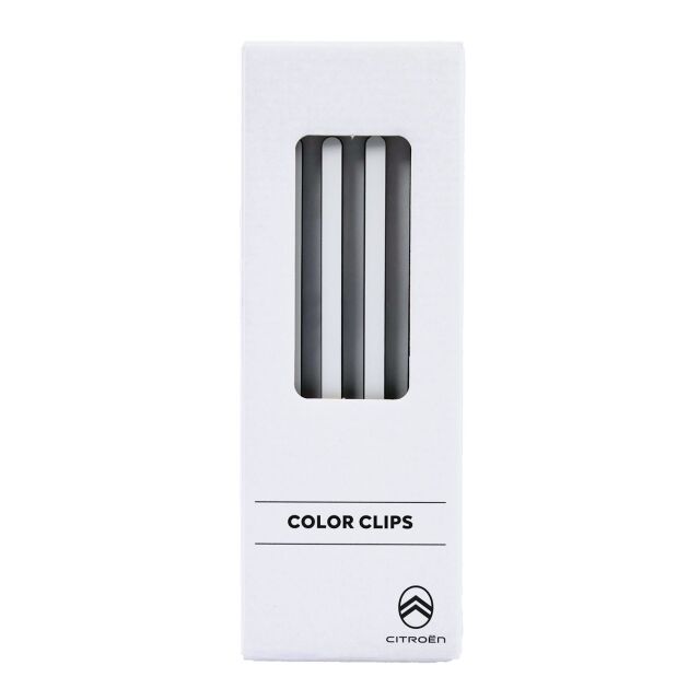 Citroen C3 C5 Aircross und C4 Color Clips weiß 4...
