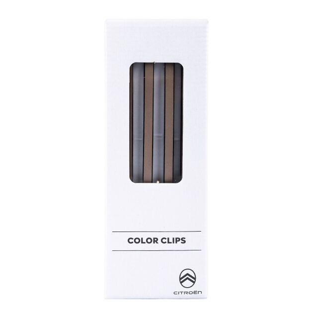 Citroen C3 C5 Aircross und C4 Color Clips braun 4...