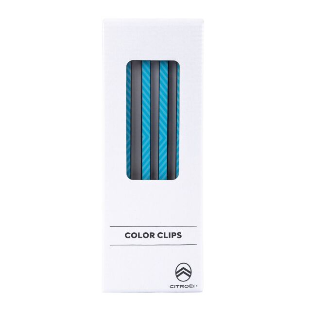 Citroen C3 C5 Aircross und C4 Color Clips blau 4...
