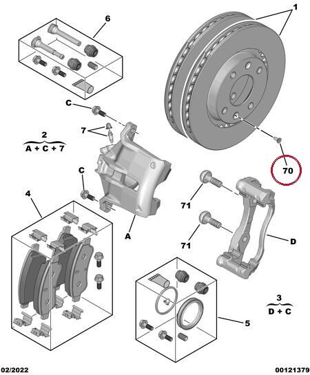 Schraube 6x100-14 Originalersatzteil