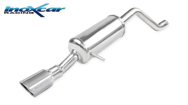 Opel Corsa F 1.2 101PS Sportauspuff 90mm X-RACE Edelstahl