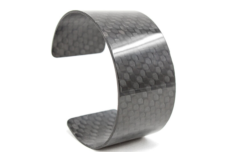 Armband breit Carbon