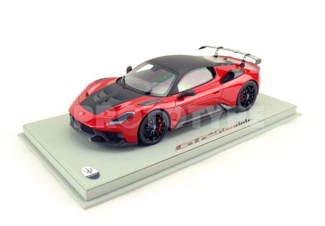 Maserati GT2 Stradale Rosso Potente Modellauto 1:18...