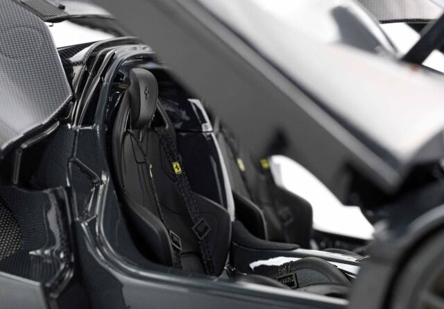 Ferrari LaFerrari Die Cast Full carbon mit carbon Sockel Modellauto 1:18 limitiert