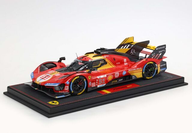 Ferrari 499P Nr. 51 3rd Le Mans 2024 Modellauto 1:18...