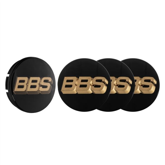 Unlimited Felgen Nabendeckel 3D schwarz Logo bronze 70,6mm