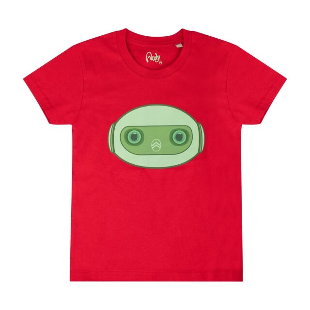 Citroen Andy Kinder T-Shirt rot Original Merchandising