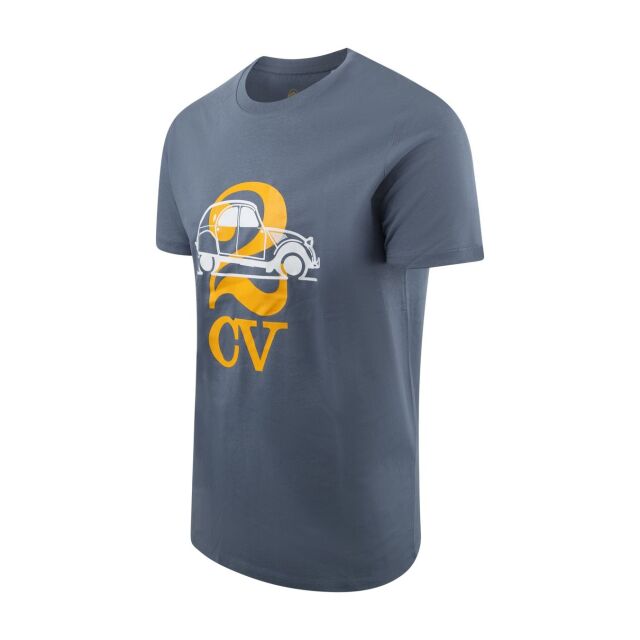 Citroen 2CV T-Shirt blau Original Merchandising